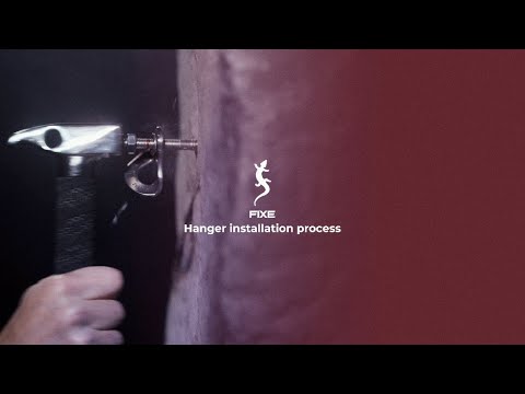 This is how a hanger should be installed
