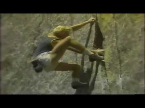 John Bachar free solo Crack a go go and training in camp 4