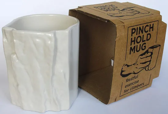 Best Gifts for Climbers UK - Crimp Grip Climbing MugBest Gifts for Climbers UK - Crimp Grip Climbing Mug