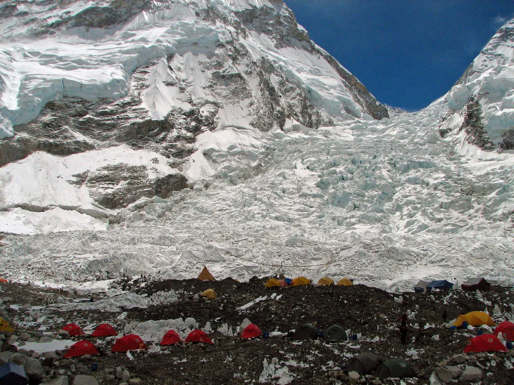 Dead Bodies On Everest - Khumbu Icefall